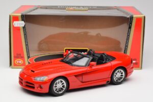 Dodge Viper SRT-10 Czerwony Bburago 1:18 3325 Metal — zdjęcie 8 z 8