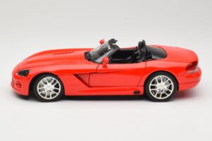 Dodge Viper SRT-10 Roadster Czerwony Hot Wheels 1:18 53836 Metal — zdjęcie 4 z 8