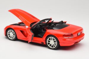 Dodge Viper SRT-10 Roadster Czerwony Hot Wheels 1:18 53836 Metal — zdjęcie 5 z 8