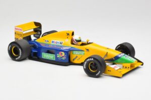 Benetton B191 #19 M. Schumacher F1 1991 Minichamps 1:18 100910119 Metal — zdjęcie 4 z 6