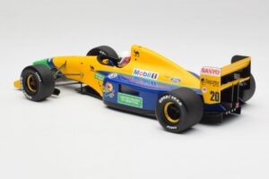 Benetton B191 #19 M. Schumacher F1 1991 Minichamps 1:18 100910119 Metal — zdjęcie 5 z 6