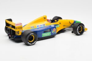 Benetton Ford B191B #20 M. Brundle F1 Early Season 1992 Minichamps 1:18 100920120 Metal — zdjęcie 2 z 6