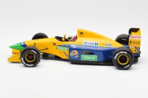 Benetton Ford B191B #20 M. Brundle F1 Early Season 1992 Minichamps 1:18 100920120 Metal — zdjęcie 3 z 6