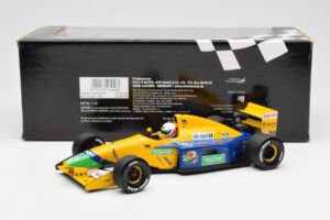Benetton Ford B191B #20 M. Brundle F1 Early Season 1992 Minichamps 1:18 100920120 Metal — zdjęcie 6 z 6