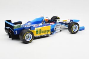 Benetton B195 Renault #1 M. Schumacher Winner Japanese GP 1995 Minichamps 1:18 510953401 Metal — zdjęcie 2 z 6
