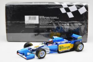 Benetton B195 Renault #1 M. Schumacher Winner Japanese GP 1995 Minichamps 1:18 510953401 Metal — zdjęcie 6 z 6