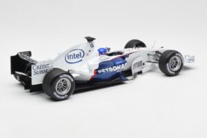 BMW Sauber F1.06 #17 J. Villeneuve F1 2006 Minichamps 1:18 100060017 Metal — zdjęcie 2 z 6