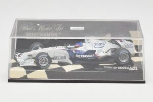 BMW Sauber F1.06 #11 J. Villeneuve F1 2006 Minichamps 1:43 400060017 Metal — zdjęcie 5 z 5