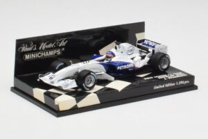 BMW Sauber F1.06 J. Villeneuve Showcar F1 2006 Minichamps 1:43 400060087 Metal — zdjęcie 3 z 5