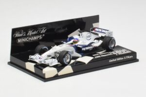 BMW Sauber F1.06 J. Villeneuve Wedding Edition F1 2006 Minichamps 1:43 400060117 Metal — zdjęcie 3 z 5