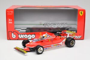 Ferrari 312T4 #11 J. Scheckter Italian Grand Prix F1 World Champion 1979 Bburago 1:18 18-16814-18-01544 Metal — zdjęcie 6 z 6
