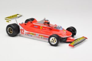 Ferrari 312T4 #12 G. Villeneuve South African Grand Prix 1979 Bburago 1:18 18-16814 Metal — zdjęcie 4 z 6
