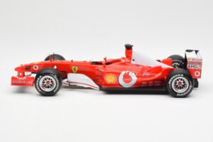 Ferrari F2003-GA F1 Constructors World Champions 2003 Hot Wheels 1:18 G3764 Metal — zdjęcie 3 z 7