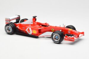 Ferrari F2003-GA F1 Constructors World Champions 2003 Hot Wheels 1:18 G3764 Metal — zdjęcie 4 z 7