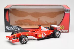 Ferrari F2003-GA F1 Constructors World Champions 2003 Hot Wheels 1:18 G3764 Metal — zdjęcie 7 z 7