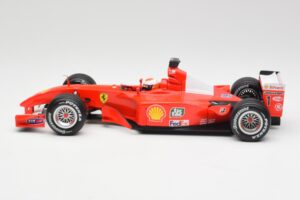 Ferrari F2001 #1 M. Schumacher F1 World Champion 2001 Czerwony Hot Wheels 1:18 50202 Metal — zdjęcie 3 z 6