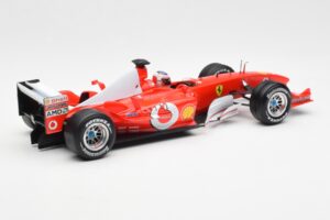 Ferrari F2003-GA #2 R. Barrichello F1 2003 Hot Wheels 1:18 B1024 Metal — zdjęcie 2 z 6