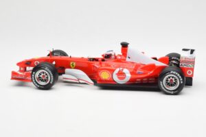 Ferrari F2003-GA #2 R. Barrichello F1 2003 Hot Wheels 1:18 B1024 Metal — zdjęcie 3 z 6
