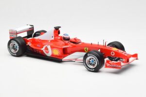 Ferrari F2003-GA #2 R. Barrichello F1 2003 Hot Wheels 1:18 B1024 Metal — zdjęcie 4 z 6