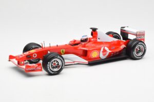 Ferrari F2003-GA #2 R. Barrichello F1 2003 Hot Wheels 1:18 B1024 Metal