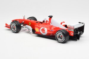 Ferrari F2003-GA #2 R. Barrichello F1 2003 Hot Wheels 1:18 B1024 Metal — zdjęcie 5 z 6