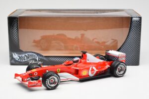 Ferrari F2003-GA #2 R. Barrichello F1 2003 Hot Wheels 1:18 B1024 Metal — zdjęcie 6 z 6