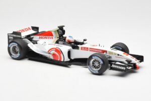 Honda RA106 Honda Racing Team J. Button F1 Showcar 2006 Minichamps 1:18 BUTTON001 Metal — zdjęcie 4 z 6