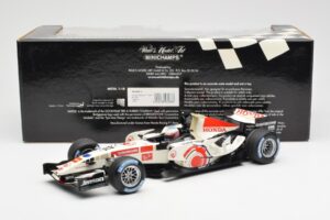 Honda Racing Team RA106 #12 J. Button F1 2006 Minichamps 1:18 100060012 Metal — zdjęcie 6 z 6