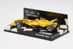 Jordan EJ13 B. Wirdheim F1 Test 2003 Minichamps 1:43 400030136 Metal — zdjęcie 2 z 5