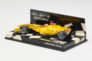 Jordan EJ15 S. Yamamoto F1 Silverstone Test 2005 Minichamps 1:43 400050239 Metal — zdjęcie 2 z 6