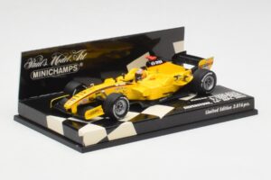 Jordan EJ15 S. Yamamoto F1 Silverstone Test 2005 Minichamps 1:43 400050239 Metal — zdjęcie 3 z 6