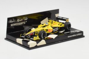 Jordan Honda EJ11 #11 J. Trulli F1 2001 Minichamps 1:43 400010012 Metal — zdjęcie 2 z 5