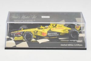 Jordan Honda EJ11 #11 J. Trulli F1 2001 Minichamps 1:43 400010012 Metal — zdjęcie 5 z 5