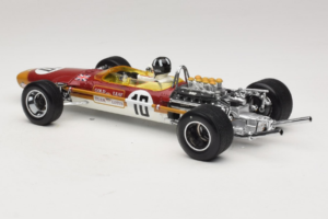 Lotus 49 G. Hill Spanish GP Winner 1968 Quartzo 1:18 18214 Metal — zdjęcie 5 z 6