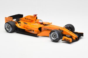 McLaren Mercedes MP4-20 G. Paffett F1 Test Car 2006 Minichamps 1:18 B66962342 Metal — zdjęcie 4 z 6
