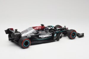 Mercedes AMG W12 Petronas #44 L. Hamilton Spanish GP 100th Pole 2021 Minichamps 1:18 110210444 Żywica — zdjęcie 2 z 7