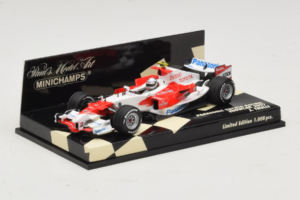 Toyota J. Trulli Panasonic Toyota Racing Showcar F1 2007 Minichamps 1:43 400070082 Metal — zdjęcie 2 z 5