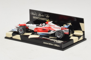 Toyota J. Trulli Panasonic Toyota Racing Showcar F1 2007 Minichamps 1:43 400070082 Metal — zdjęcie 3 z 5