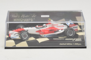 Toyota J. Trulli Panasonic Toyota Racing Showcar F1 2007 Minichamps 1:43 400070082 Metal — zdjęcie 5 z 5