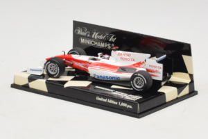 Toyota TF109 #9 J. Trulli Panasonic Toyota Racing Showcar F1 2009 Minichamps 1:43 400090079 Metal — zdjęcie 3 z 5