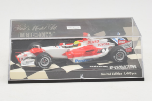 Toyota TF106 Panasonic #11 R. Schumacher Panasonic Toyota Racing Showcar 2006 Minichamps 1:43 400060077 Metal — zdjęcie 4 z 5