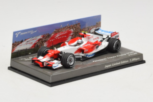 Toyota TF107 #12 J. Trulli Panasonic Toyota Racing Showcar F1 2007 Minichamps 1:43 AM60129 Metal — zdjęcie 2 z 6