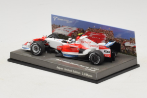 Toyota TF107 #12 J. Trulli Panasonic Toyota Racing Showcar F1 2007 Minichamps 1:43 AM60129 Metal — zdjęcie 3 z 6