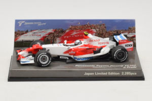 Toyota TF107 #12 J. Trulli Panasonic Toyota Racing Showcar F1 2007 Minichamps 1:43 AM60129 Metal