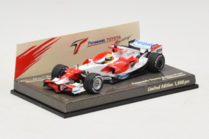 Toyota TF107 #11 R. Schumacher Panasonic Toyota Racing F1 2007 Minichamps 1:43 AM601286 Metal — zdjęcie 2 z 5
