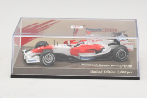 Toyota TF108 Panasonic #12 J. Trulli F1 2008 Minichamps 1:43 AM611513 Metal — zdjęcie 5 z 5