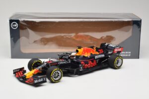 Red Bull Racing Honda RB16B #33 M. Verstappen Mexican GP Winner 2021 Minichamps 1:18 110211933 Żywica — zdjęcie 6 z 6