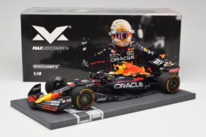 Oracle Red Bull Racing RB18 #33 M. Verstappen Mexican GP 2022 Minichamps 1:18 113222001 Żywica — zdjęcie 7 z 7