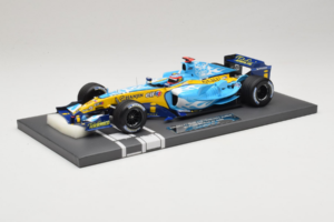 Renault R25 #5 F. Alonso 2nd Place Belgian GP 2005 Minichamps 1:18 117051605 Metal — zdjęcie 2 z 7