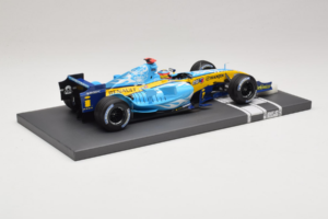 Renault R25 #5 F. Alonso 2nd Place Belgian GP 2005 Minichamps 1:18 117051605 Metal — zdjęcie 3 z 7